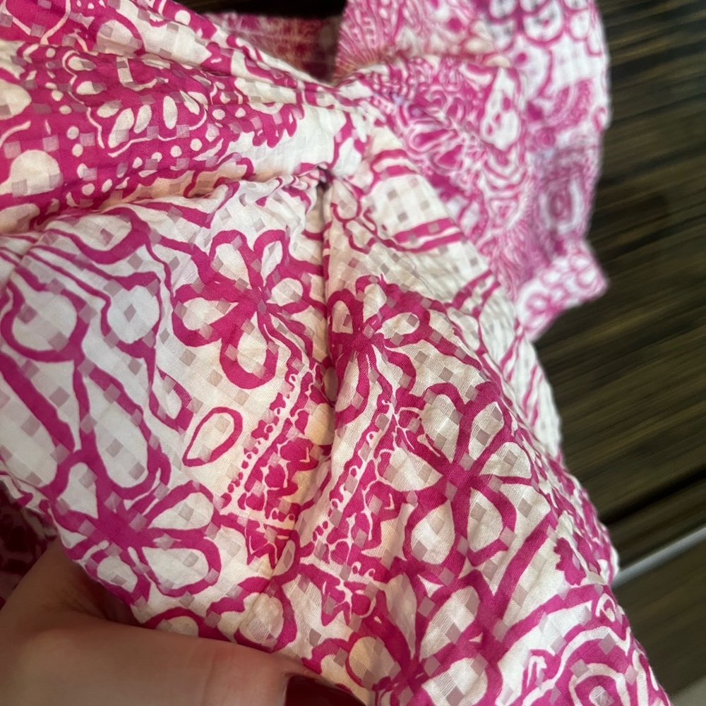 Maeve Tie-Back Printed Crop Top - Picture 6 of 7